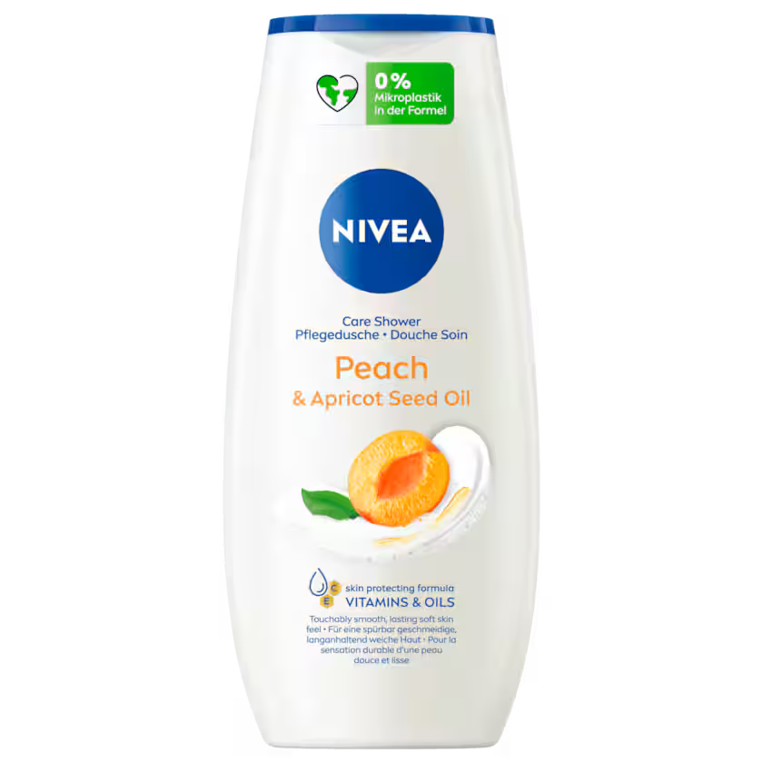 NIVEA Pflegedusche Peach & Apricot Seed Oil 250ml