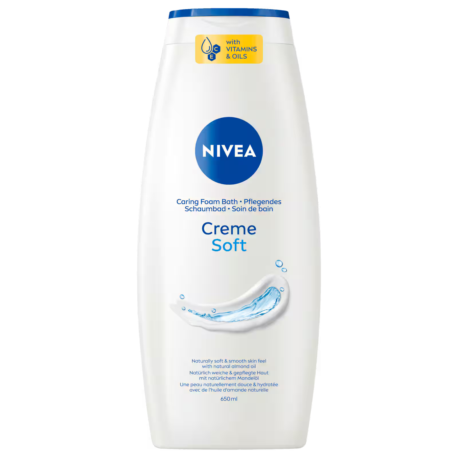 NIVEA Pflegendes Schaumbad Creme Soft 650ml