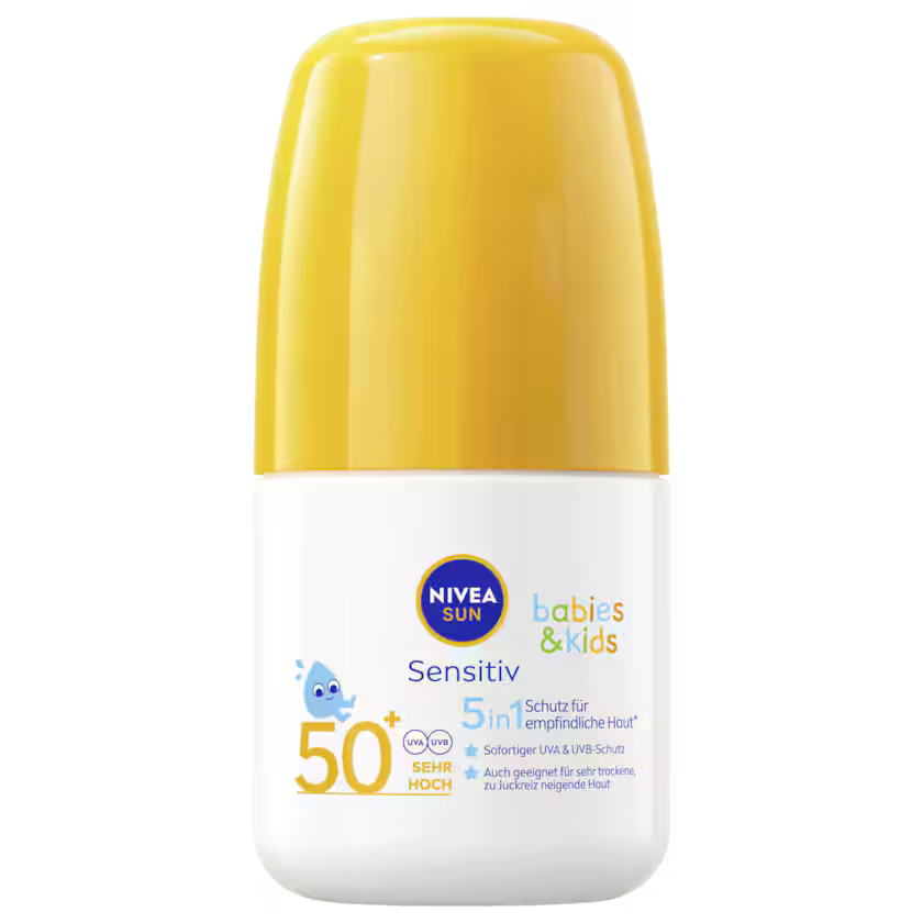 NIVEA Sun Babies & Kids Sonnen-Roller Sensitiv LSF 50+ 50ml