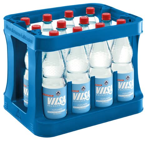 Vilsa Brunnen Mineralwasser Naturelle Kasten 12 x 1 l PET