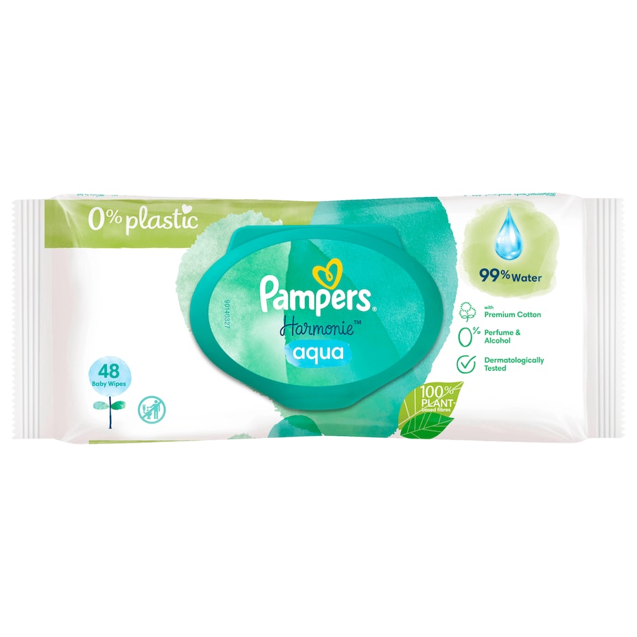 Pampers - Harmonie Aqua Feuchttücher - 48ST