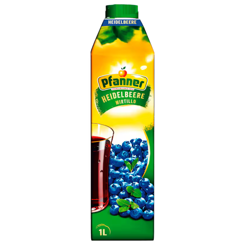 Pfanner Heidelbeere Mirtillo 1l