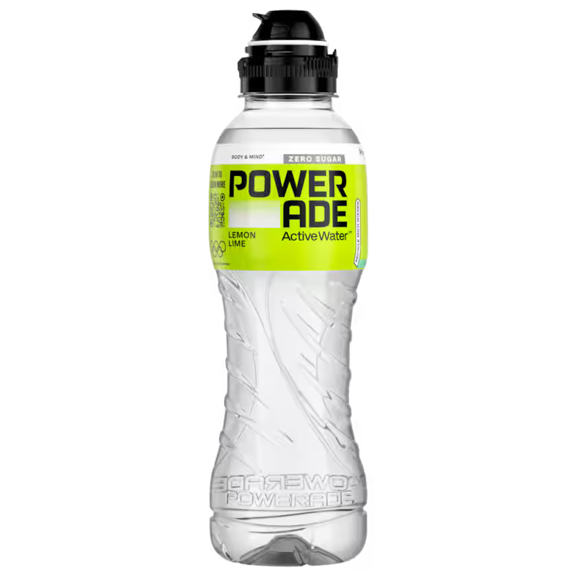 Powerade Active Water Lemon Lime Zero 0,5l (EINWEG)