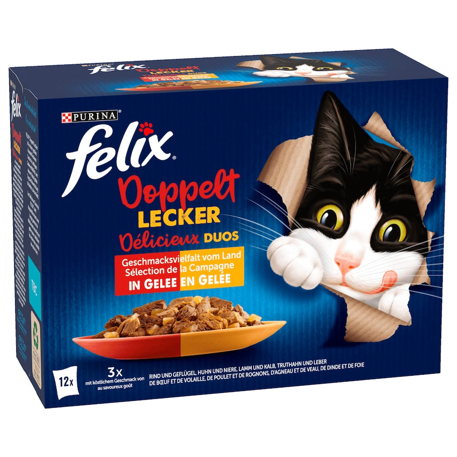 Felix - Doppelt lecker - Pouches 12x85G