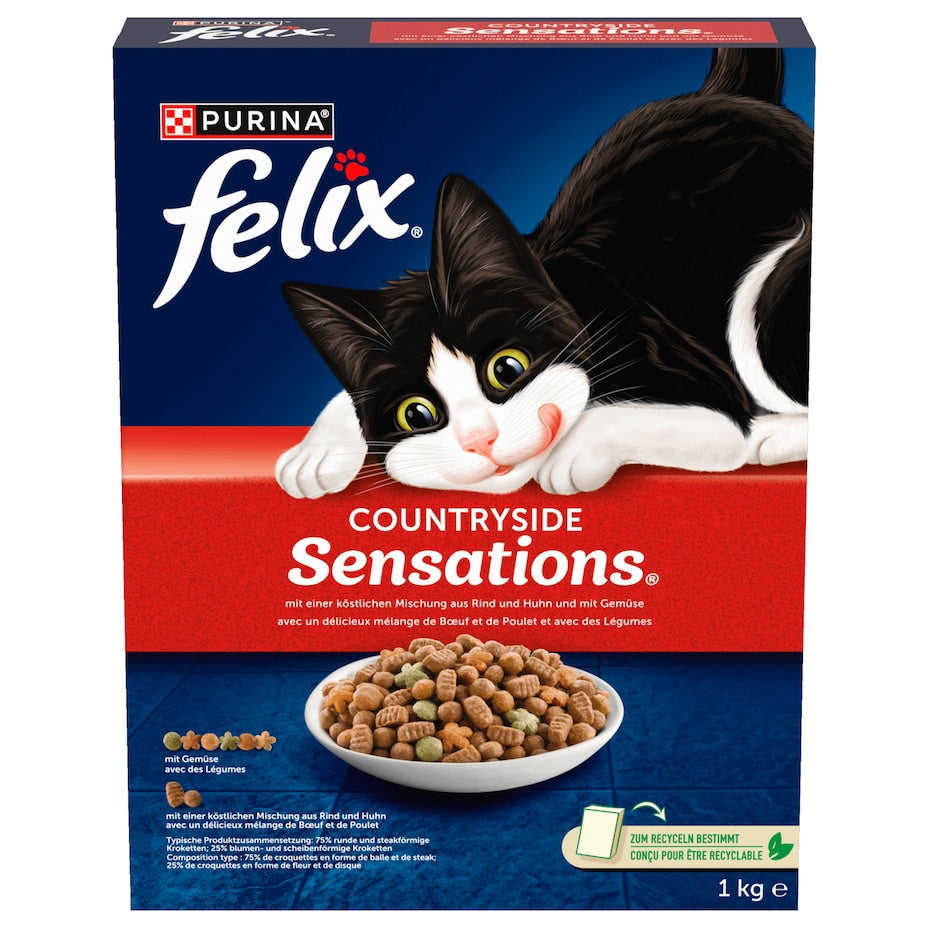 Felix - Countryside Sensations - Rind und Huhn 1KG