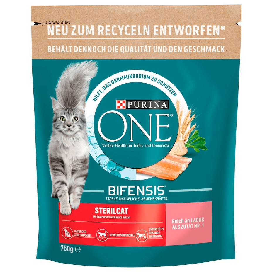 PURINA ONE - Bifensis - reich an Lachs - 750G