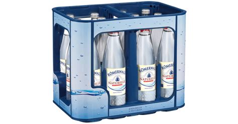 Römerwall Mineralwasser Naturelle Kasten 12 x 0,75 l Glas