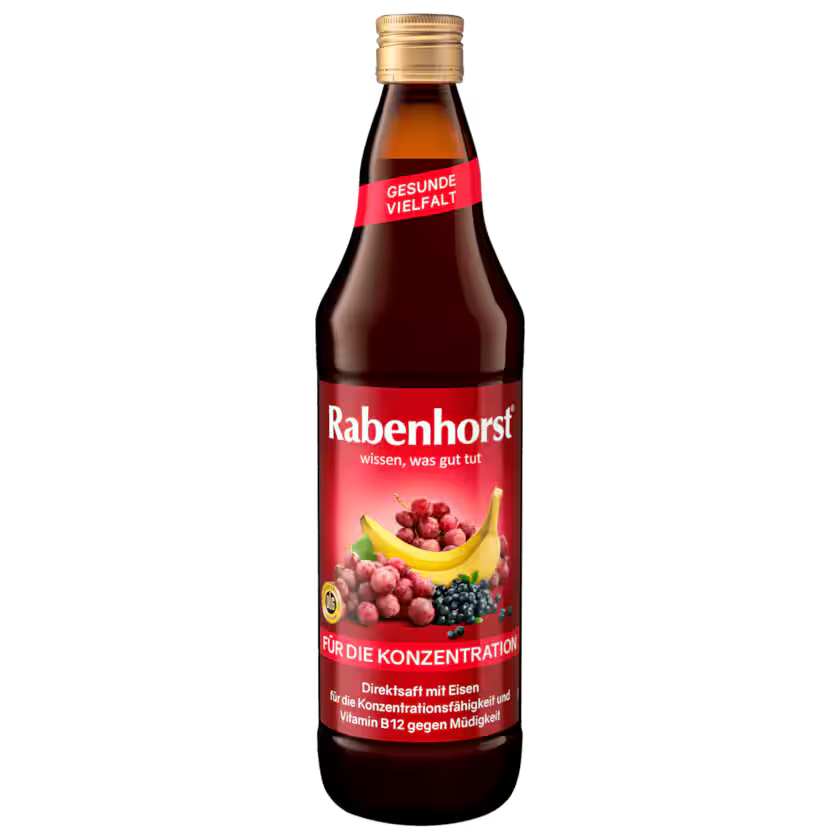 Rabenhorst Für die Konzentration Direktsaft 0,7l