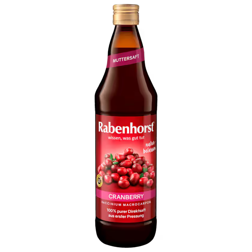 Rabenhorst Muttersaft Cranberry 0,7l