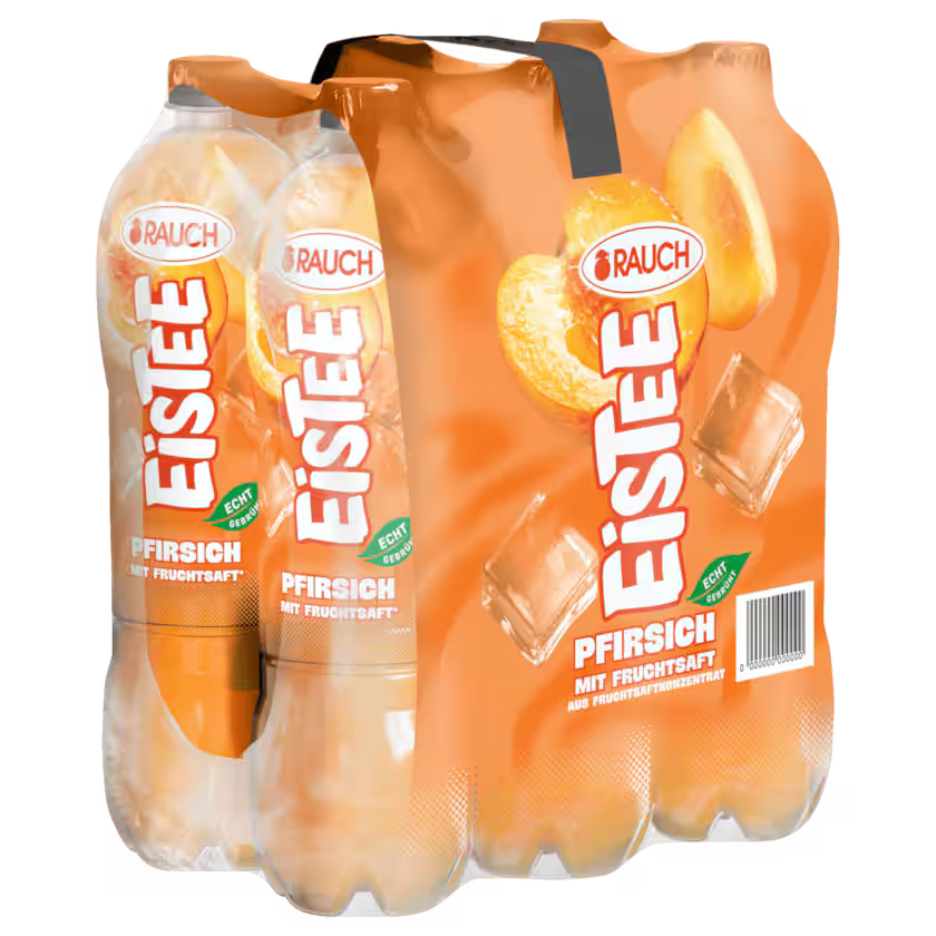 Rauch Eistee Pfirsich 6x1,25l (EINWEG)