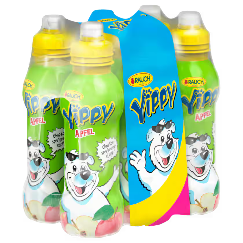 Rauch Yippy Apfel 6x0,33l (EINWEG)