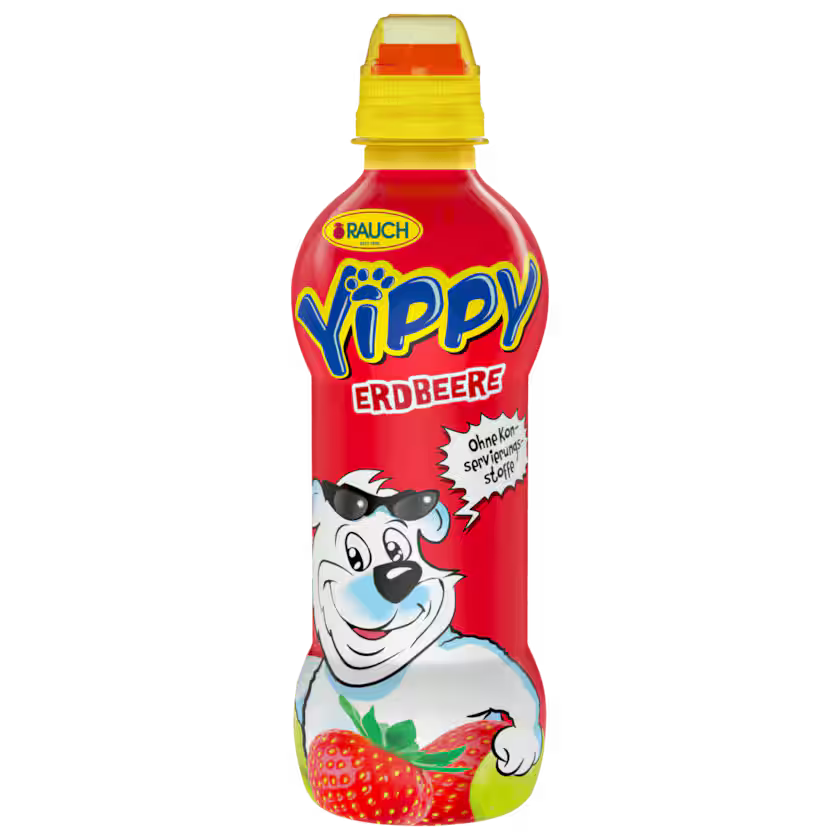 Rauch Yippy Erdbeere 0,33l (EINWEG)