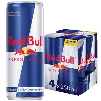 Red Bull Energy Drink 4x0,25l