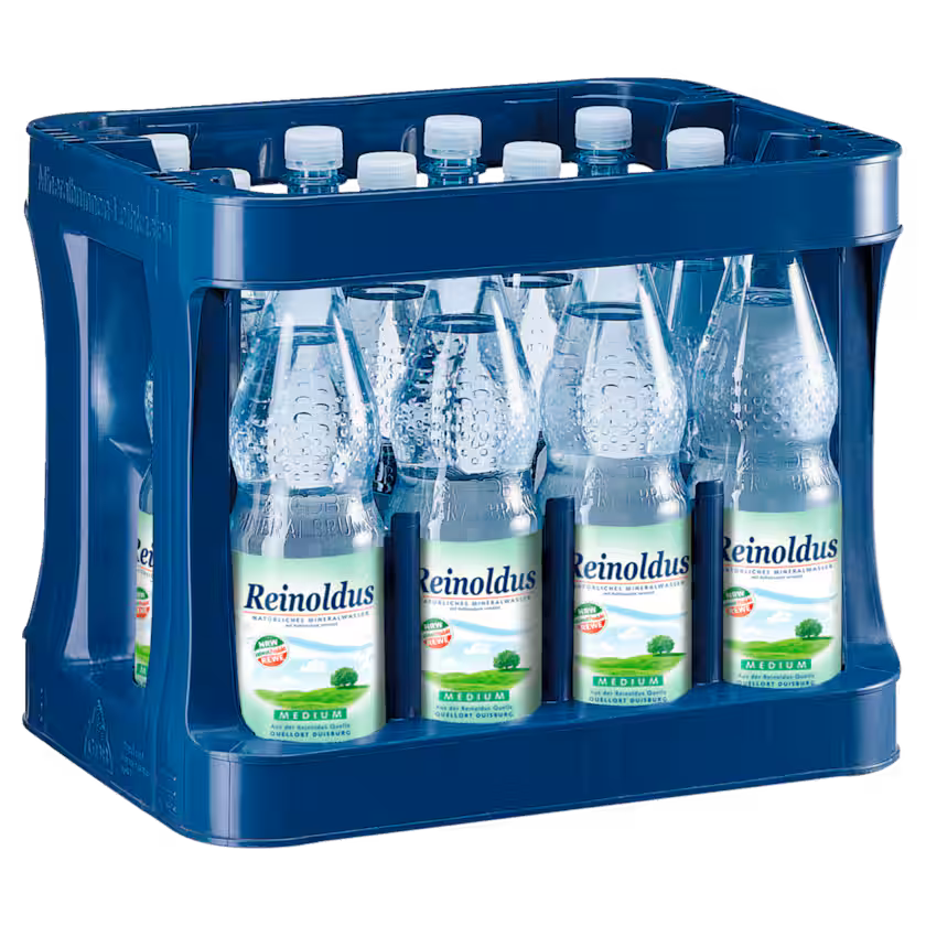 Reinoldus Mineralwasser Medium 12x1l (MEHRWEG)
