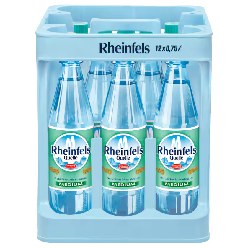 Rheinfels Quelle Medium 12x0,75l (MEHRWEG)