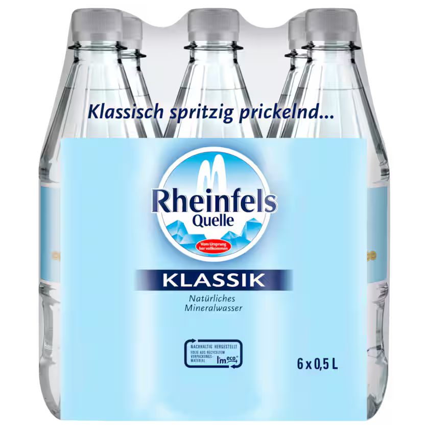 Rheinfels Quelle Mineralwasser Klassik 6X0,5l (EINWEG)