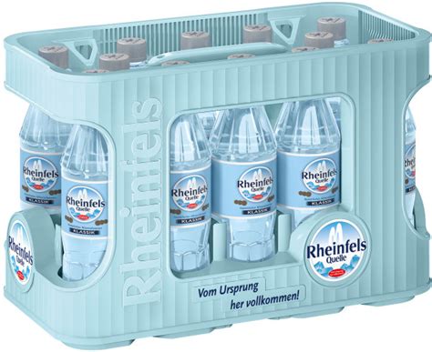 Rheinfels Quelle Mineralwasser Klassik Kasten 12 x 0,5 l PET