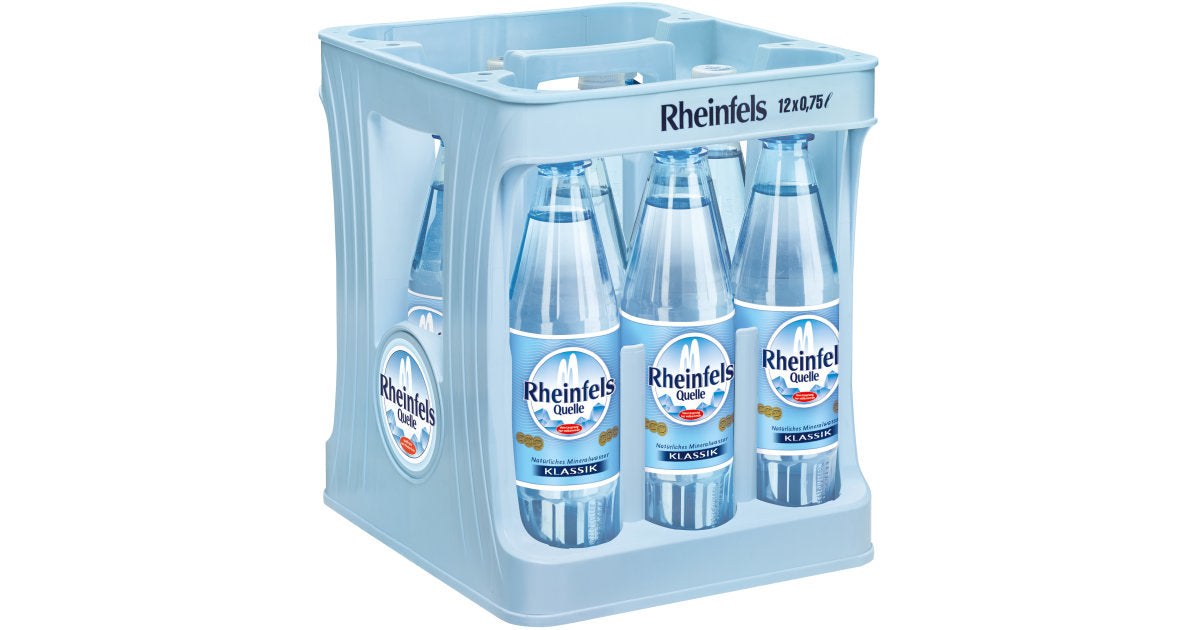 Rheinfels Quelle Mineralwasser Klassik Kasten 12 x 0,75 l PET