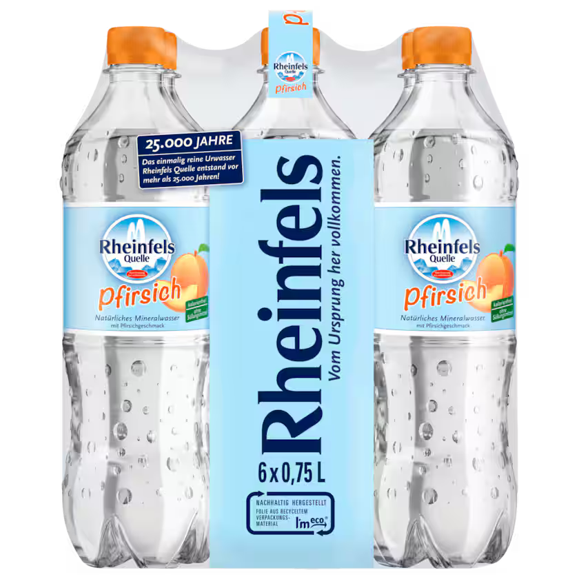 Rheinfels Quelle Pfirsich 6x0,75l (EINWEG)