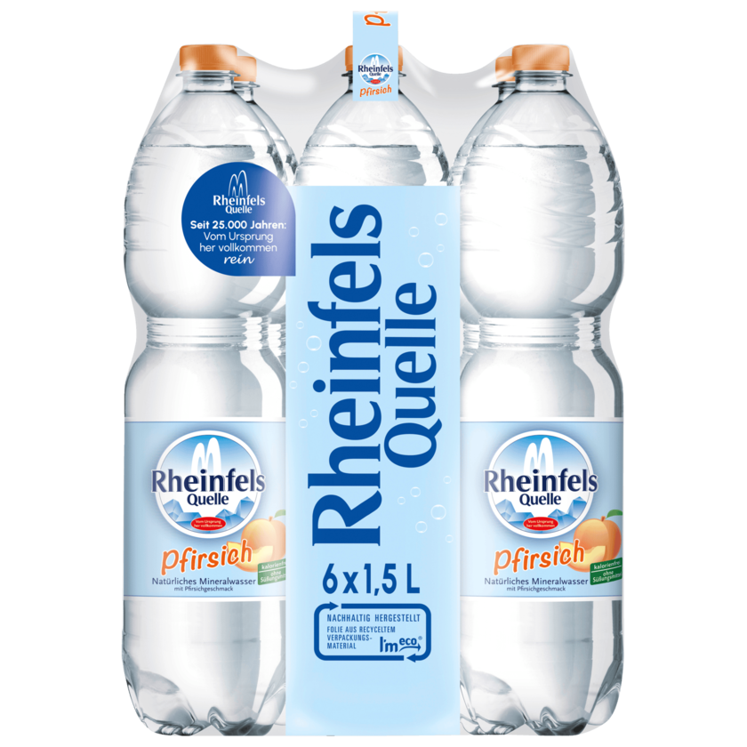 Rheinfels Quelle Pfirsich 6x1,5l (EINWEG)