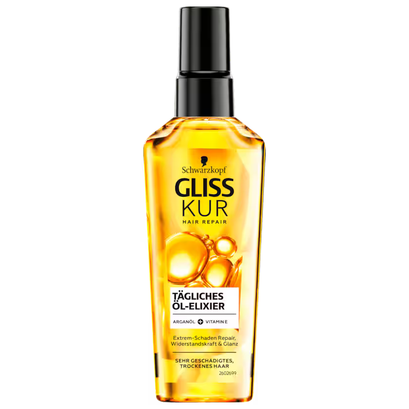 Schwarzkopf Gliss Kur Öl-Elixier Arganöl 75ml