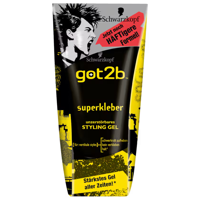 Schwarzkopf got2b Superkleber Styling-Gel 150ml