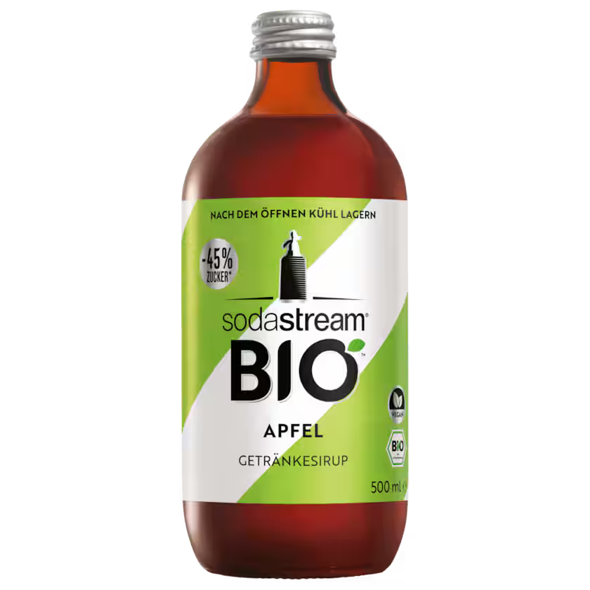 SodaStream Bio Getränkesirup Apfel 500ml