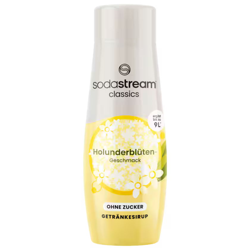 Sodastream Sirup Holunderblütengeschmack ohne Zucker 440ml