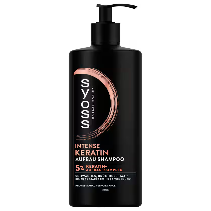 Syoss Shampoo Keratin Blauer Lotus 440ml