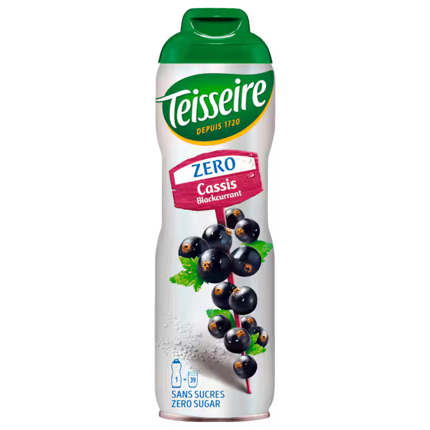 Teisseire Sirup Zero Cassis 0,6l