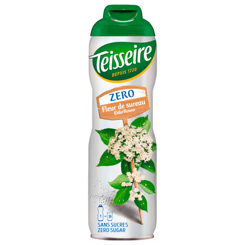 Teisseire Sirup Zero Elderflower 0,6l