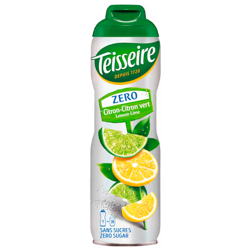 Teisseire Sirup Zero Lemon & Lime 0,6l