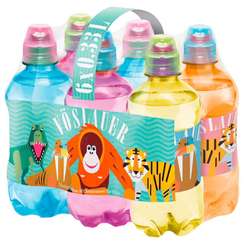 Vöslauer Junior natürliches Mineralwasser für Kids 6x0,33l (EINWEG)