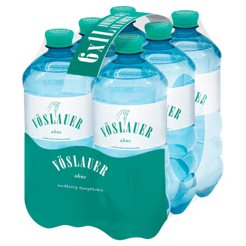 Vöslauer Stilles Mineralwasser 6x1l (EINWEG)