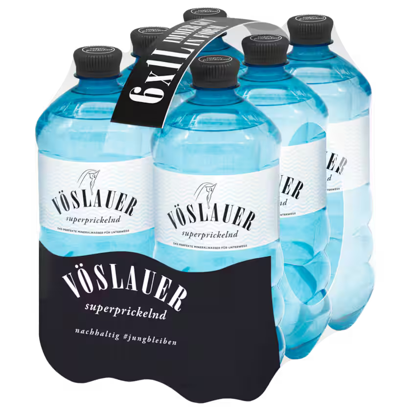 Vöslauer Superprickelnd 6x1l (EINWEG)