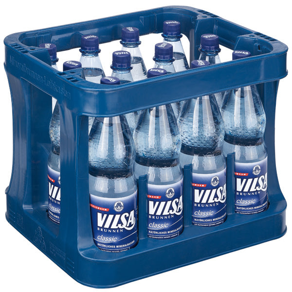 Vilsa Brunnen Mineralwasser Klassik Kasten 12 x 1 l PET