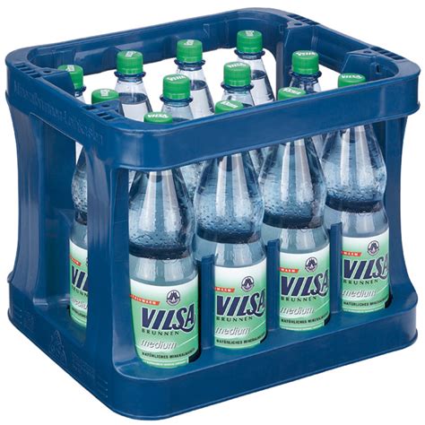 Vilsa Brunnen Mineralwasser Medium Kasten 12 x 1 l PET