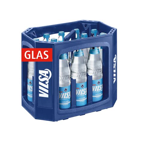 Vilsa Brunnen Mineralwasser Naturelle Kasten 12 x 0,7 l Glas