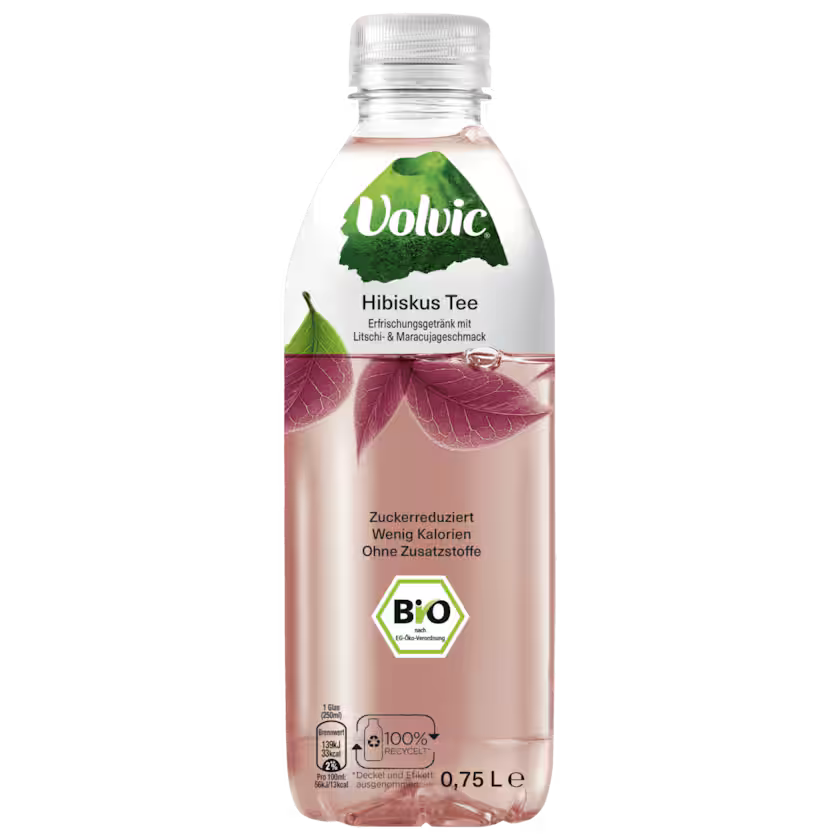 Volvic Bio Tee Hibiskus 0,75l (EINWEG)