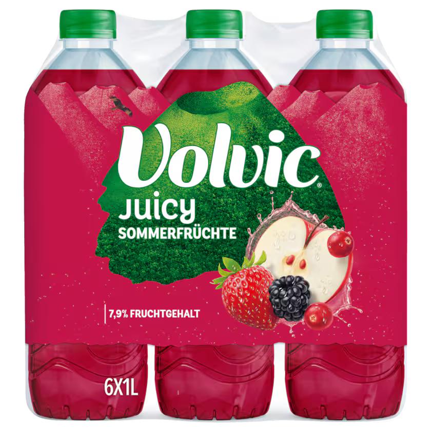 Volvic Juicy Sommerfrüchte 6x1l (EINWEG)