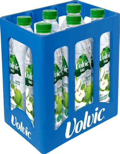 Volvic Touch Apfel Kasten 6 x 1,5 l PET