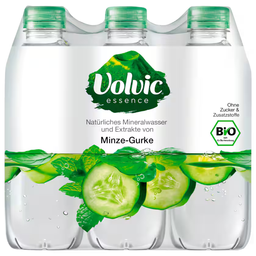 Volvic essence Bio Gurke Minze 6x0,75l (EINWEG)