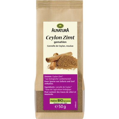 Alnatura Bio Ceylon Zimt gemahlen - 50g