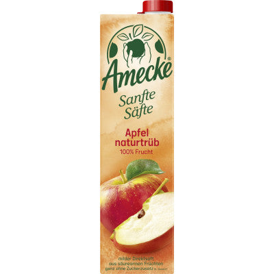 Amecke Sanfte Säfte Apfel naturtrüb 1L