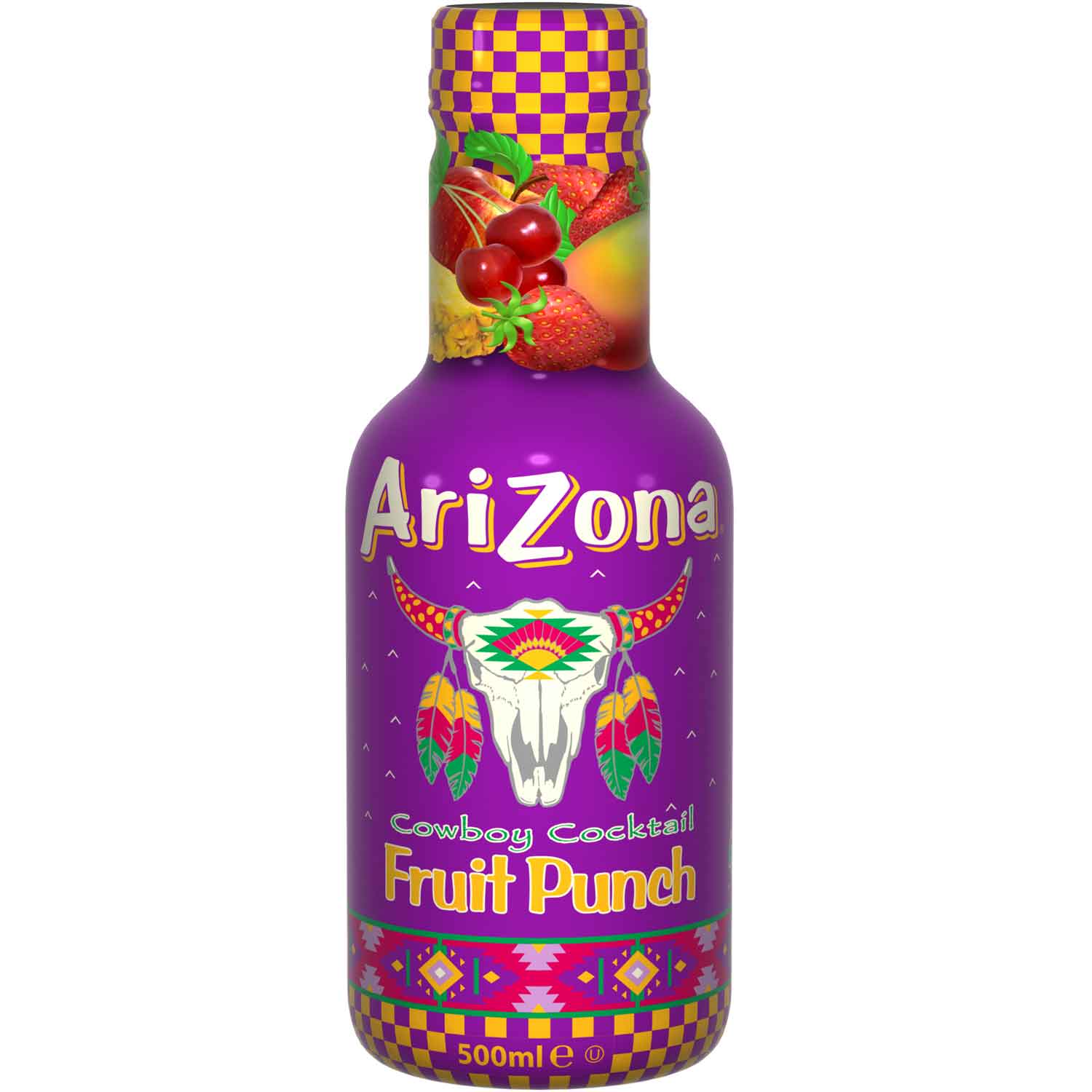 AriZona Cowboy Cocktail Fruit Punch - Einwegflasche 500ML