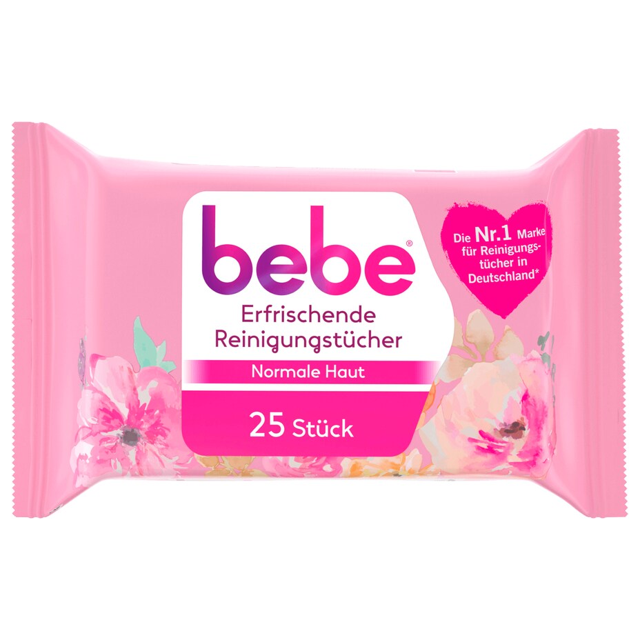 bebe - Erfrischende Reinigungstücher - 25ST