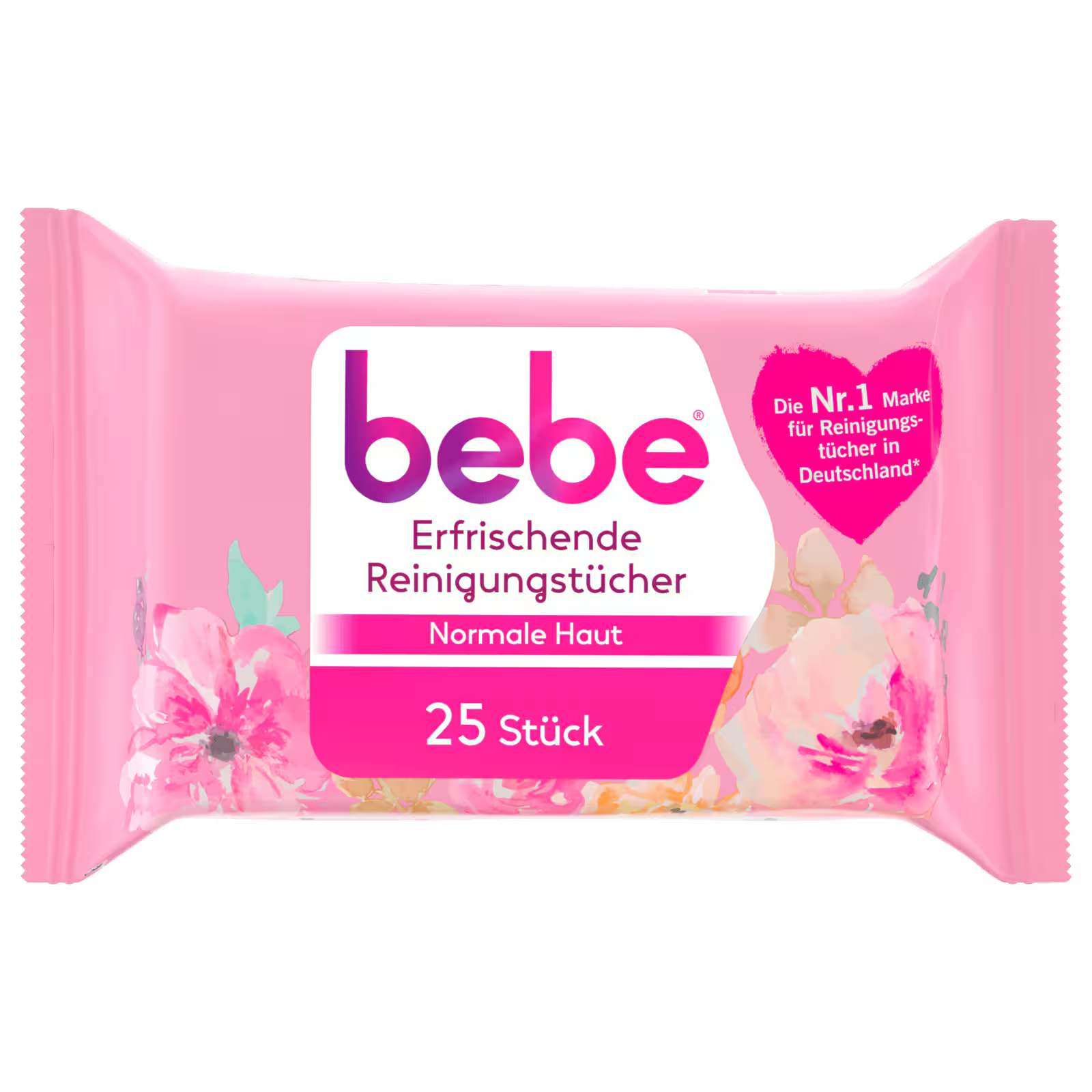 bebe 5in1 Erfrischende Reinigungstücher 25 Stück
