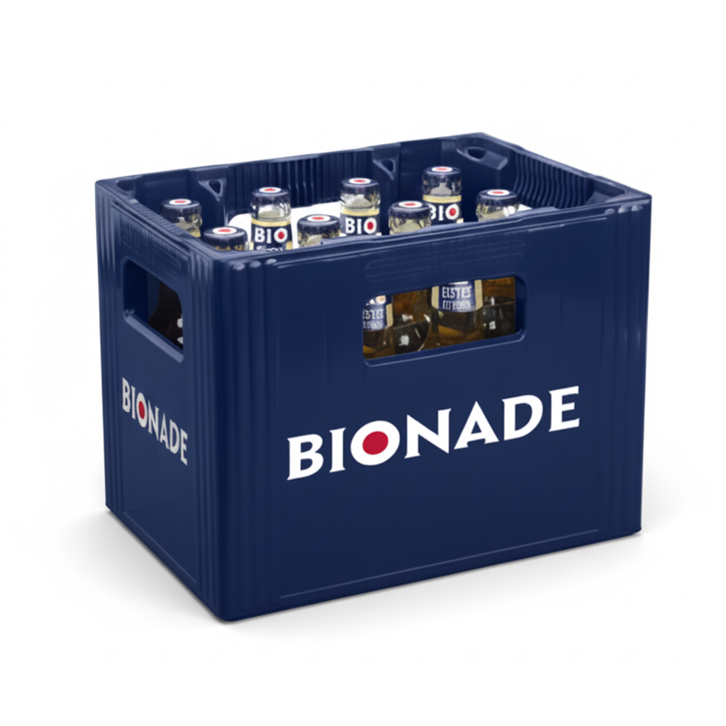 Bionade Eistee Zitrone 12 x 0,33L (Glas) MEHRWEG Kiste
