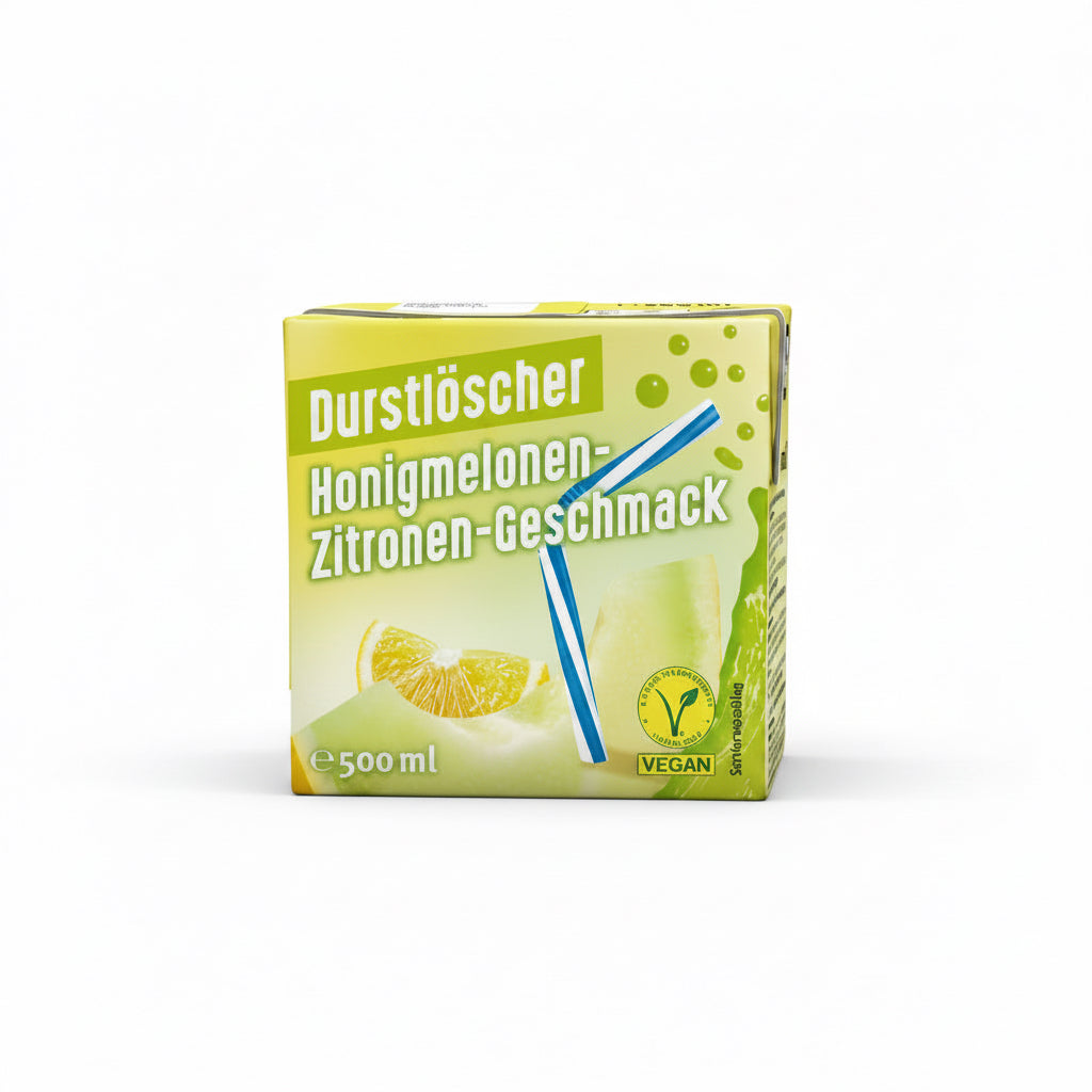 Durstlöscher - Honigmelonen und Zitronen 500ML