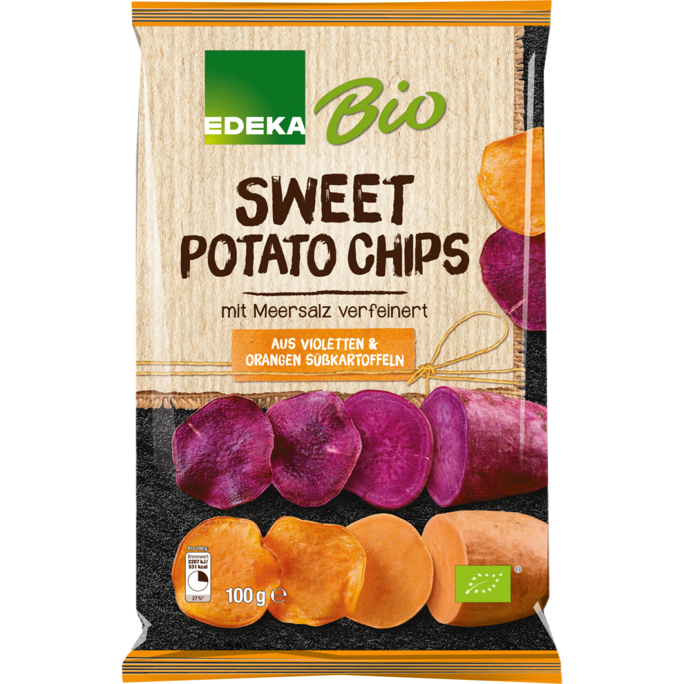 Bio EDEKA Bio Sweet Potato Chips 100G